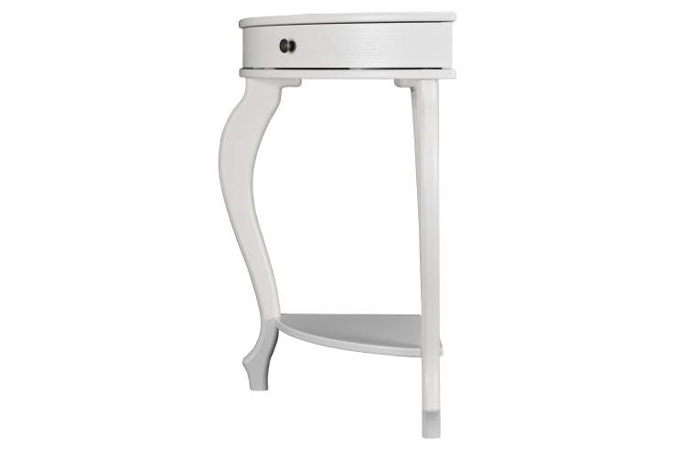 Консоль угловая Элегант молочный дуб Л-5