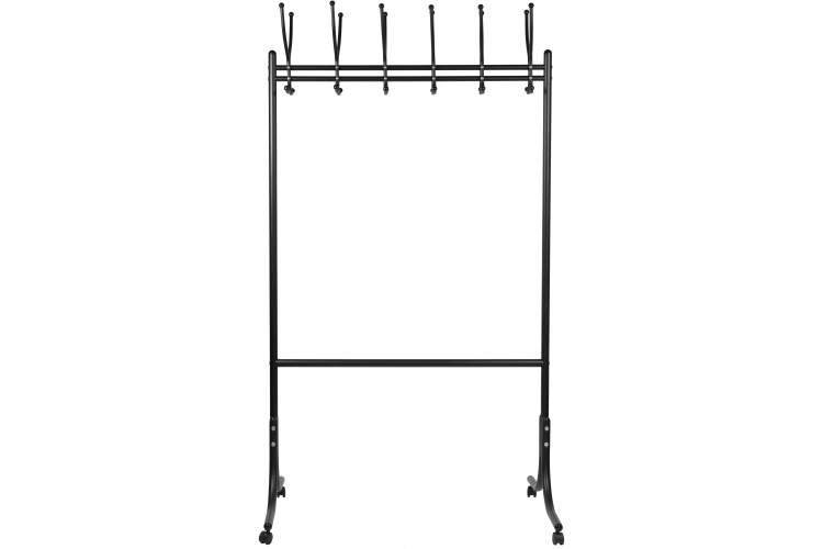 Вешалка напольная на колесах М 11 чёрный-3