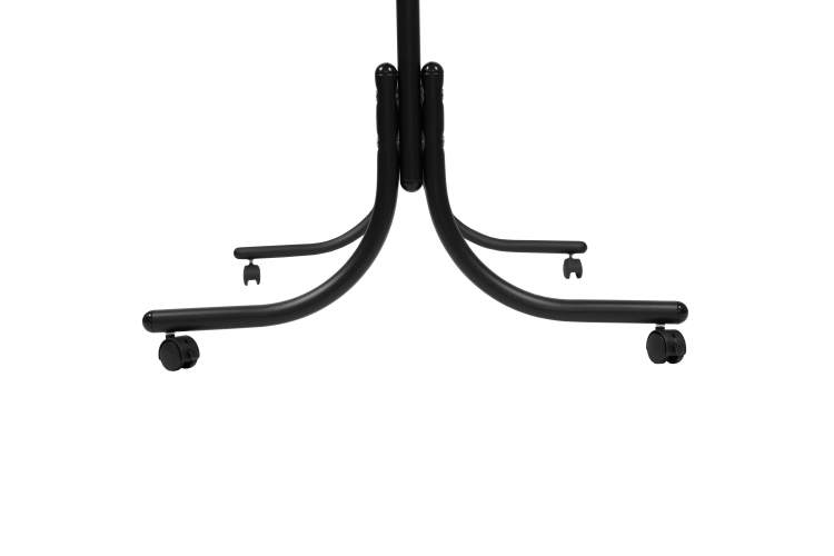 Вешалка напольная на колесах М 11 чёрный-8