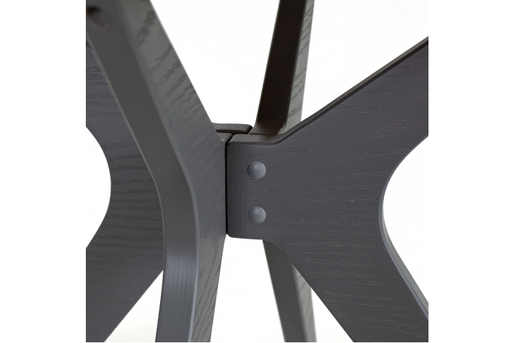 Стол журнальный Сабин 1 торос графит софт/серый графит-3