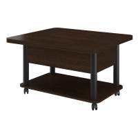 Стол-трансформер Джокер венге темный/черный