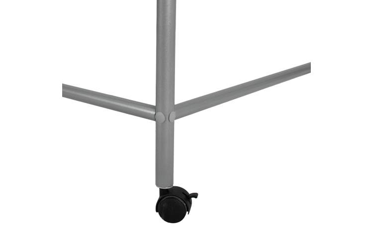 Вешалка напольная на колесах Пико 23 металлик-3