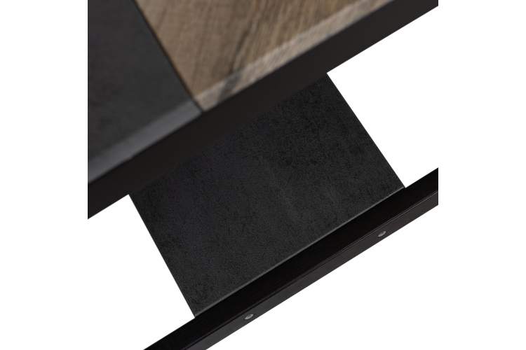 Стол журнальный BeautyStyle 32 дуб крымский состаренный/серый бетон/венге-3