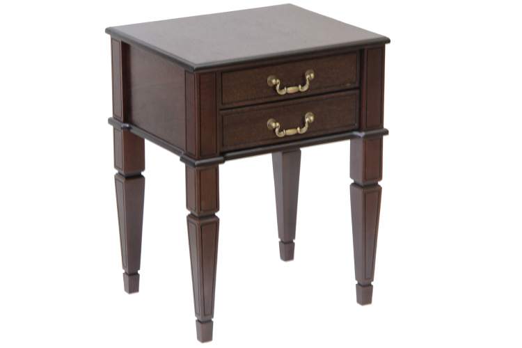 Тумба Васко В 118Н темно-коричневый/патина