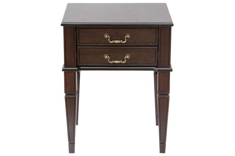 Тумба Васко В 118Н темно-коричневый/патина-1