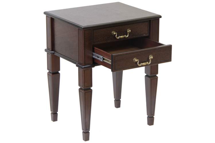 Тумба Васко В 118Н темно-коричневый/патина-2