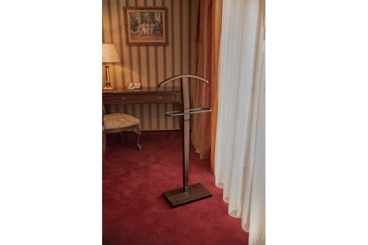 Вешалка костюмная Васко В 70 темно-коричневый/патина-8