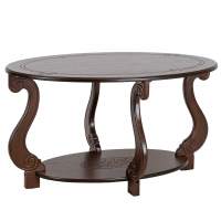 Стол журнальный Овация (М) темно-коричневый
