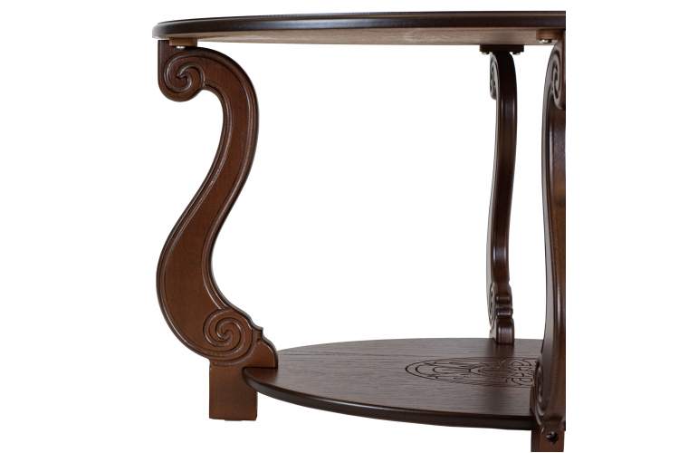 Стол журнальный Овация (М) темно-коричневый-4