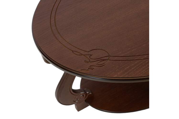 Стол журнальный Овация (М) темно-коричневый-5