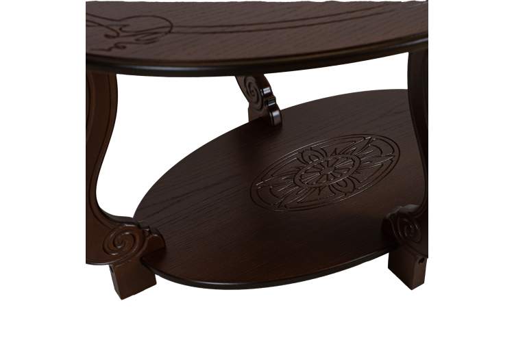 Стол журнальный Овация (М) темно-коричневый-6