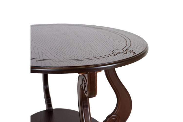 Стол журнальный Овация (М) темно-коричневый-8