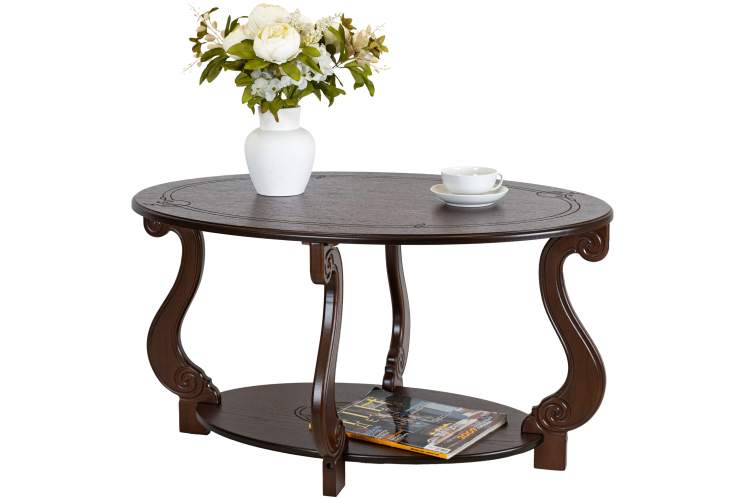 Стол журнальный Овация (М) темно-коричневый-9