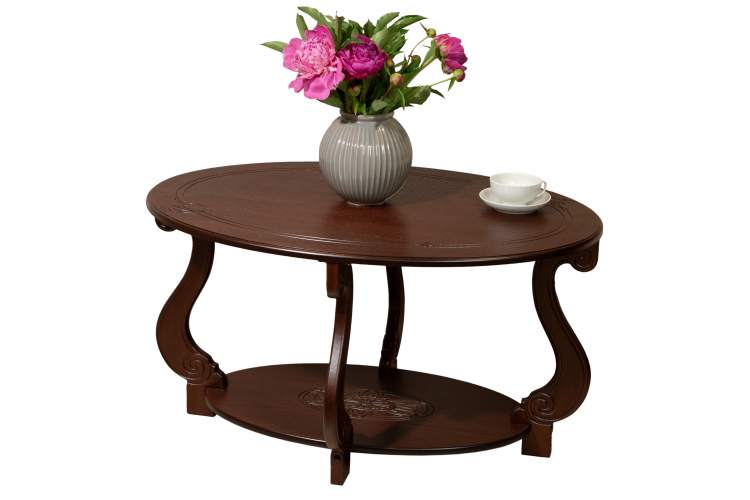 Стол журнальный Овация (М) темно-коричневый-10