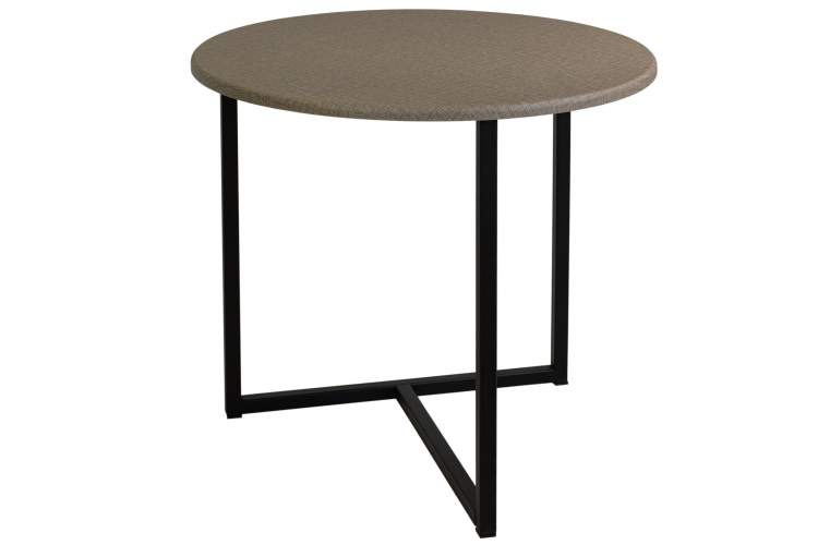 Стол журнальный BeautyStyle 27 текстиль темный/черный-1