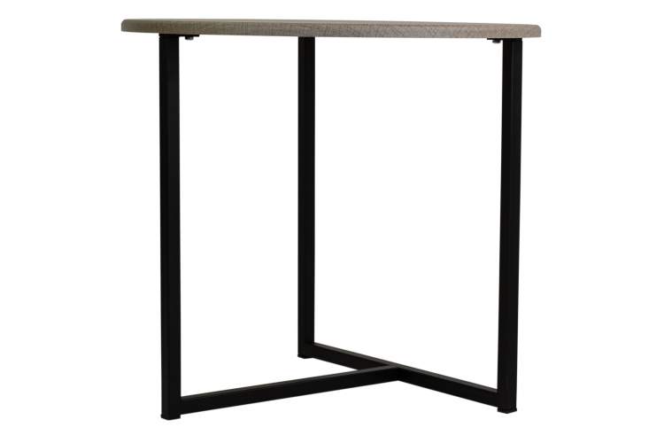 Стол журнальный BeautyStyle 27 текстиль темный/черный-2