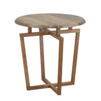 Стол журнальный Рилле 440 пленка дуб крымский состаренный/ бук