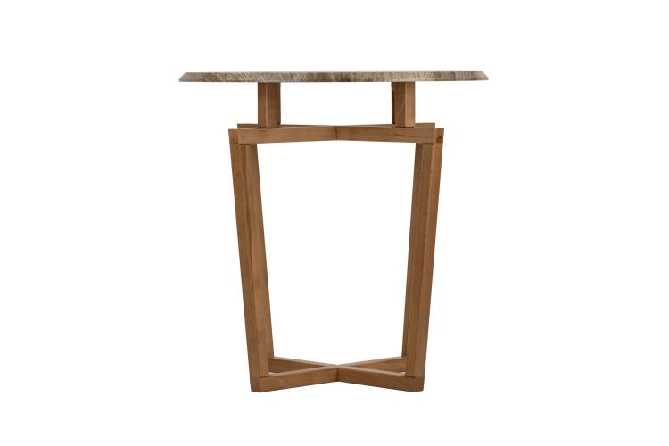 Стол журнальный Рилле 440 пленка дуб крымский состаренный/ бук-2