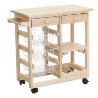 Тумба с баром и корзинами лак в гостиную