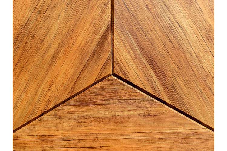 Стол журнальный Олдем дуб американский/чёрный-1