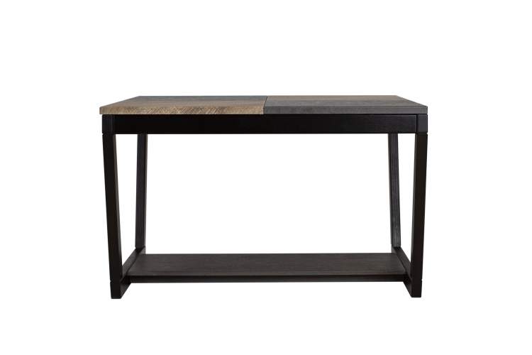 Стол журнальный BeautyStyle 32 дуб крымский состаренный/серый бетон/венге-2