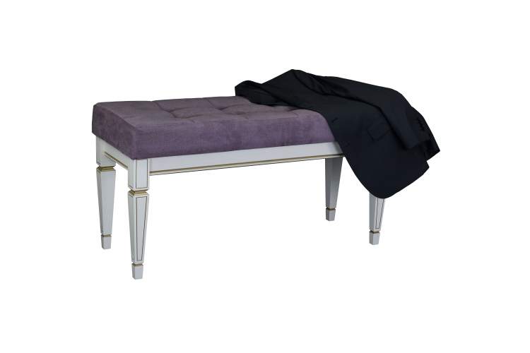 Банкетка Мерана ясень/ATLANTA LILAC-2