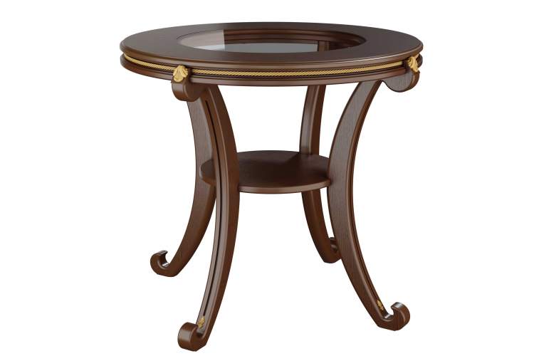 Стол журнальный Глория С орех Л