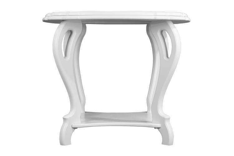 Стол журнальный Кофейный П молочный дуб Л-1