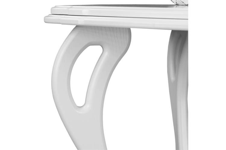 Стол журнальный Кофейный П молочный дуб Л-2