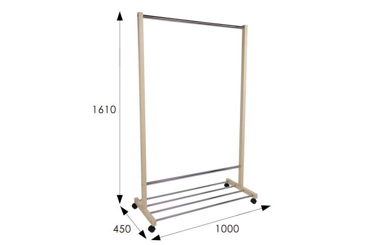 Вешалка напольная В 35Н слоновая кость-4