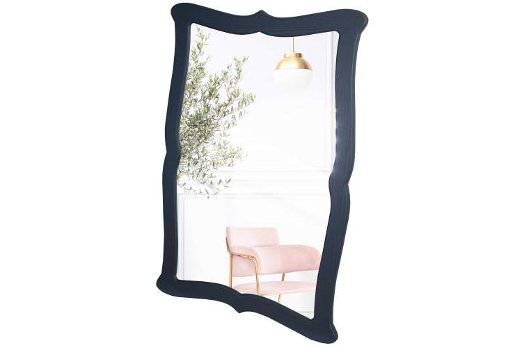 Зеркало навесное Берже 23 серый графит 97 см х 67 см-5