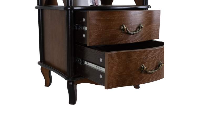 Этажерка Джульетта 3 уровня, орех Л-2