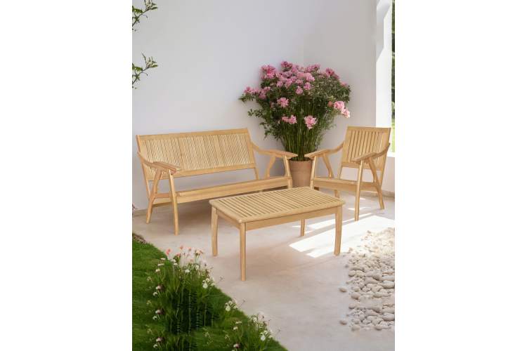 Диван-скамья Массив решетка, каркас бук-14