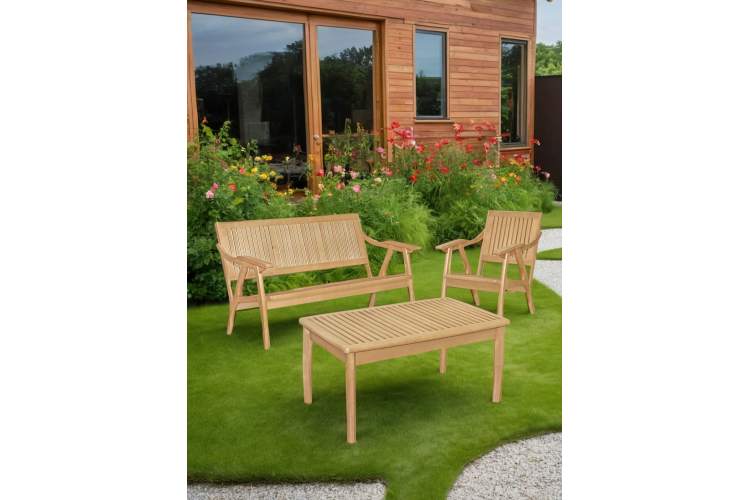 Диван-скамья Массив решетка, каркас бук-10