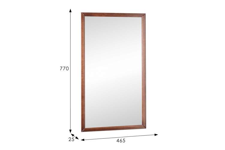 Зеркало настенное Артемида средне-коричневый 77 см х 46, 5 см-3