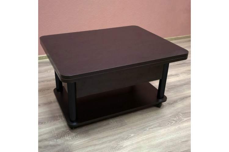 Стол-трансформер Джокер венге темный/черный-4