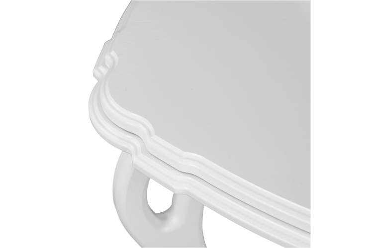 Стол журнальный Кофейный П молочный дуб Л-5