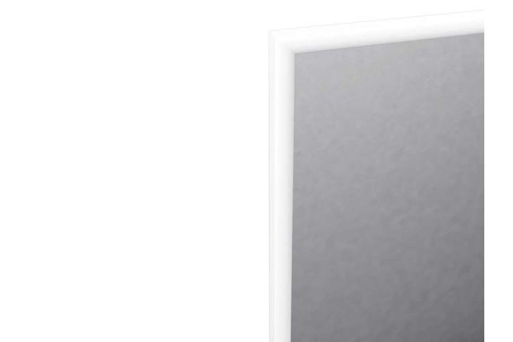 Зеркало настенное в раме Сельетта-6, белый 110 см х 40 см-1