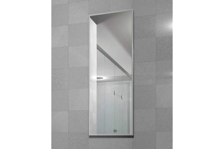 Зеркало настенное в раме Сельетта-6, белый 110 см х 40 см-2