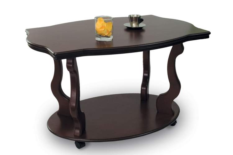 Стол журнальный Берже 3 темно-коричневый-6