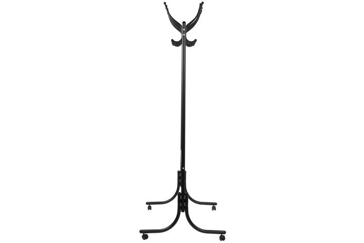 Вешалка напольная на колесах М 11 чёрный-2
