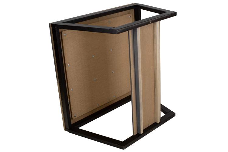 Стол журнальный BeautyStyle 32 дуб крымский состаренный/серый бетон/венге-11