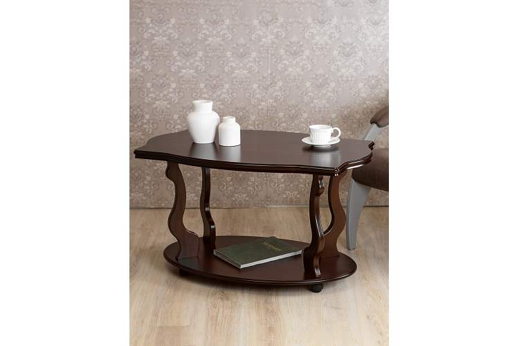 Стол журнальный Берже 3 темно-коричневый-10