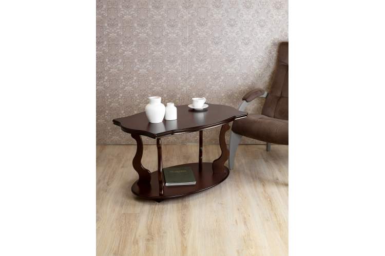 Стол журнальный Берже 3 темно-коричневый-11