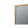 Зеркало настенное в раме Сельетта-6, матовое золото (1100х400х9)
