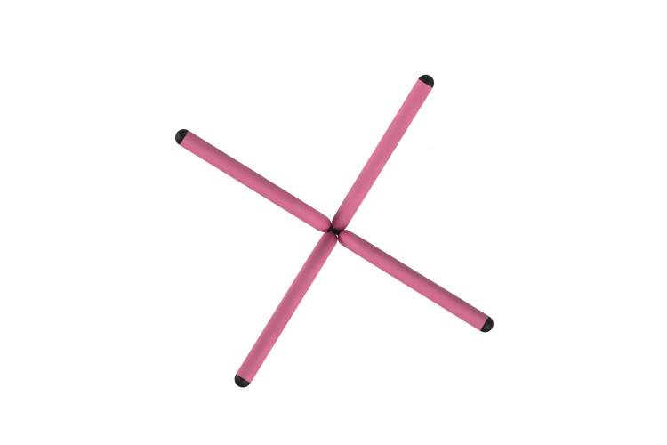 Вешалка напольная Галилео 218 розовый/шимо-2