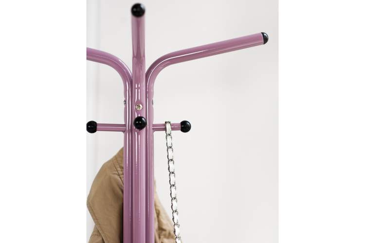 Вешалка напольная Галилео 218 розовый/шимо-4