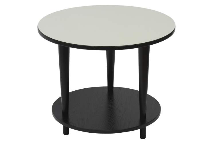 Стол журнальный BeautyStyle 10 венге/стекло белое-1