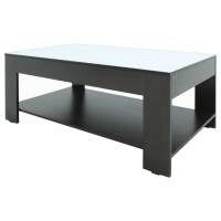 Журнальный стол Стол журнальный BeautyStyle 26 венге/стекло белое