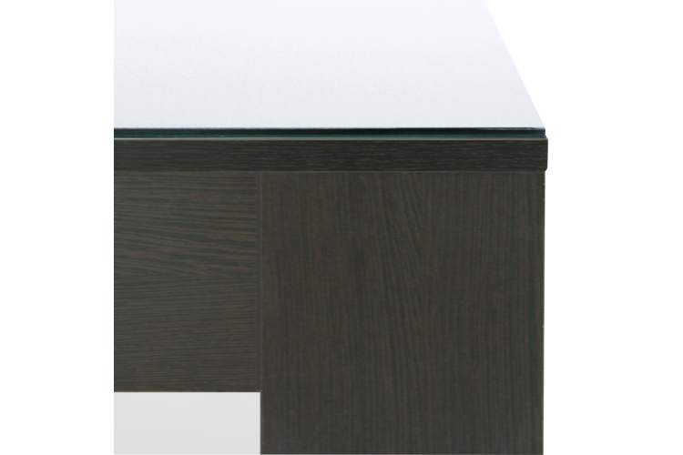 Стол журнальный BeautyStyle 26 венге/стекло белое-4